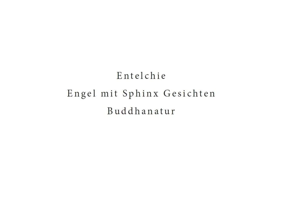 Engel mit Sphinx Gesichten