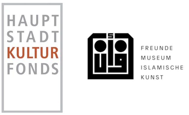 Logos des Hauptstadtkulturfonds und der Freunde des Museums für Islamische Kunst